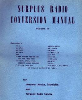 Surplus radio conversion manual