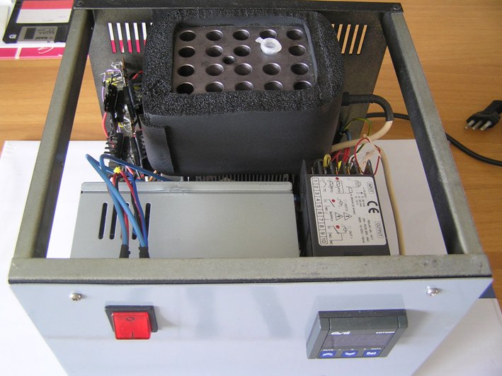 portaprovette termostatato
