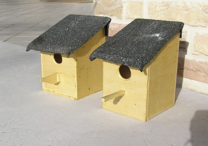 nidi artificiali per uccelli - artificial nest